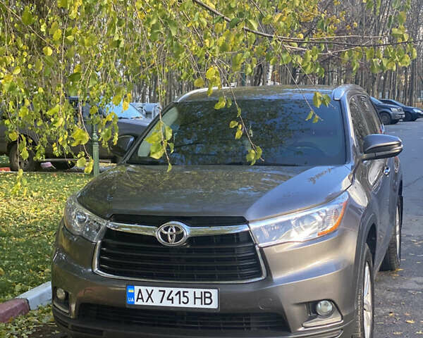 Тойота Хайлендер 2016 в Харькове на Automoto.ua Серый Тойота Хайлендер, объемом двигателя 2.67 л и пробегом 123 тыс. км за 18800 $, фото 2 на Automoto.ua