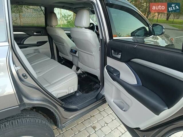 Серый Тойота Хайлендер, объемом двигателя 3.46 л и пробегом 117 тыс. км за 29500 $, фото 49 на Automoto.ua