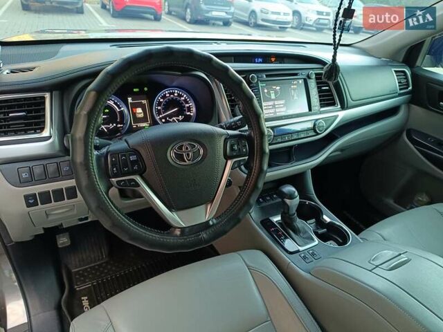 Серый Тойота Хайлендер, объемом двигателя 3.46 л и пробегом 117 тыс. км за 29500 $, фото 33 на Automoto.ua