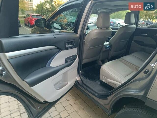 Серый Тойота Хайлендер, объемом двигателя 3.46 л и пробегом 117 тыс. км за 29500 $, фото 35 на Automoto.ua