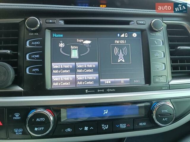 Серый Тойота Хайлендер, объемом двигателя 3.46 л и пробегом 117 тыс. км за 29500 $, фото 30 на Automoto.ua