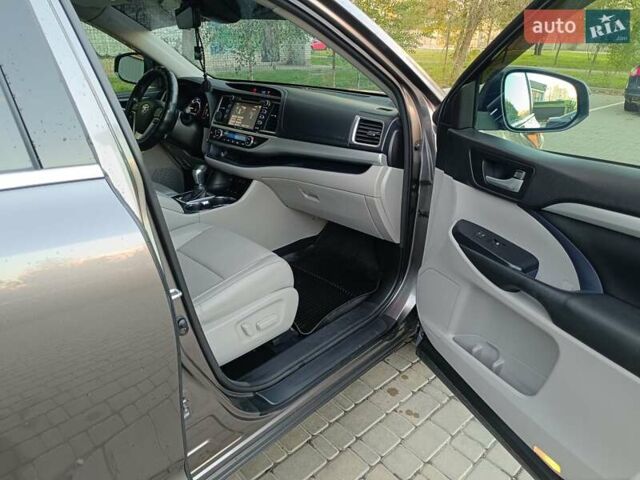 Серый Тойота Хайлендер, объемом двигателя 3.46 л и пробегом 117 тыс. км за 29500 $, фото 41 на Automoto.ua