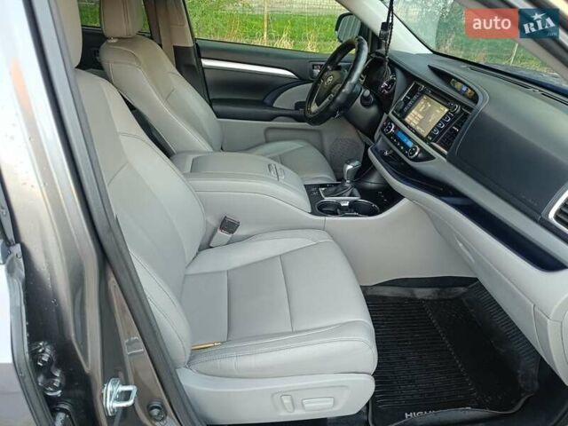 Серый Тойота Хайлендер, объемом двигателя 3.46 л и пробегом 117 тыс. км за 29500 $, фото 46 на Automoto.ua