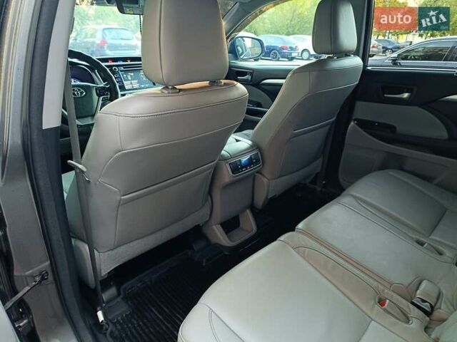 Серый Тойота Хайлендер, объемом двигателя 3.46 л и пробегом 117 тыс. км за 29500 $, фото 37 на Automoto.ua