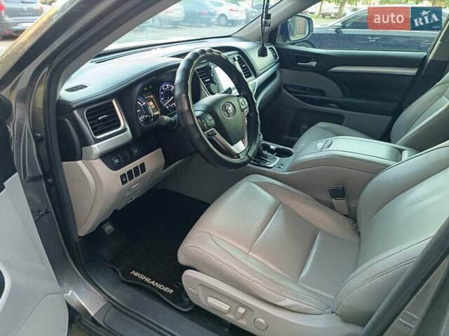 Серый Тойота Хайлендер, объемом двигателя 3.46 л и пробегом 117 тыс. км за 29500 $, фото 31 на Automoto.ua