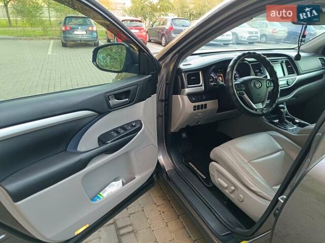 Серый Тойота Хайлендер, объемом двигателя 3.46 л и пробегом 117 тыс. км за 29500 $, фото 32 на Automoto.ua