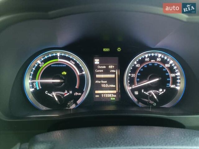 Серый Тойота Хайлендер, объемом двигателя 3.46 л и пробегом 117 тыс. км за 29500 $, фото 28 на Automoto.ua