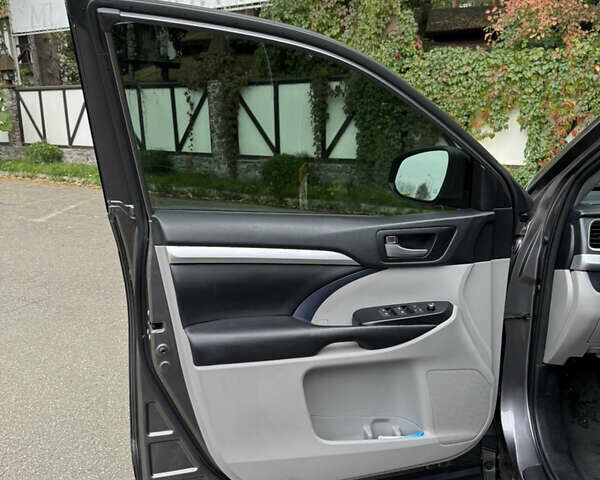 Серый Тойота Хайлендер, объемом двигателя 3.46 л и пробегом 127 тыс. км за 30000 $, фото 13 на Automoto.ua