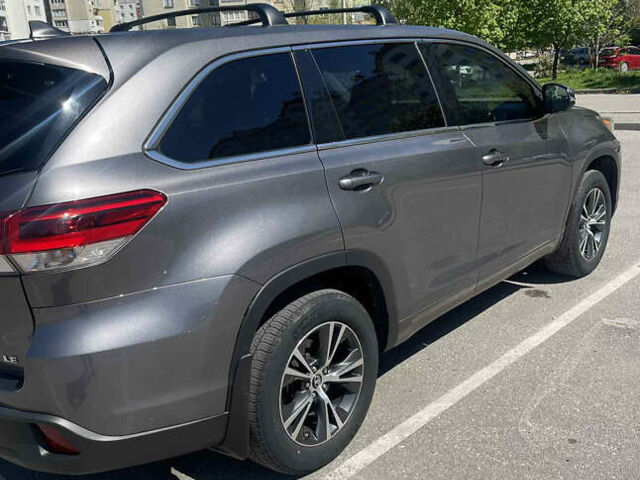 Серый Тойота Хайлендер, объемом двигателя 3.46 л и пробегом 48 тыс. км за 30000 $, фото 5 на Automoto.ua