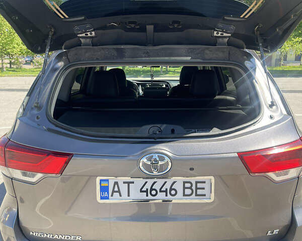 Серый Тойота Хайлендер, объемом двигателя 3.46 л и пробегом 48 тыс. км за 30000 $, фото 3 на Automoto.ua
