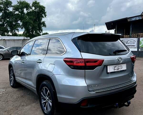 Тойота Хайлендер 2018 в Чернигове на Automoto.ua Серый Тойота Хайлендер, объемом двигателя 3.46 л и пробегом 58 тыс. км за 29999 $, фото 7 на Automoto.ua