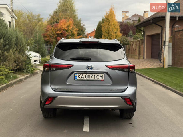 Тойота Хайлендер 2021 у Києві на Automoto.ua Сірий Тойота Хайлендер, об'ємом двигуна 2.49 л та пробігом 32 тис. км за 65000 $, фото 3 на Automoto.ua