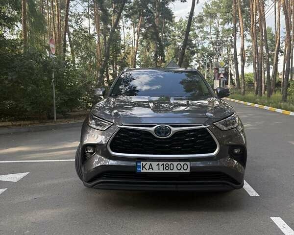 Тойота Хайлендер 2021 в Киеве на Automoto.ua Серый Тойота Хайлендер, объемом двигателя 2.49 л и пробегом 40 тыс. км за 44500 $, фото 5 на Automoto.ua
