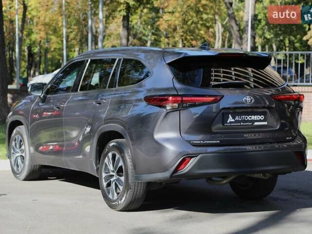 Тойота Хайлендер 2021 в Харькове на Automoto.ua Серый Тойота Хайлендер, объемом двигателя 3.46 л и пробегом 73 тыс. км за 39500 $, фото 5 на Automoto.ua