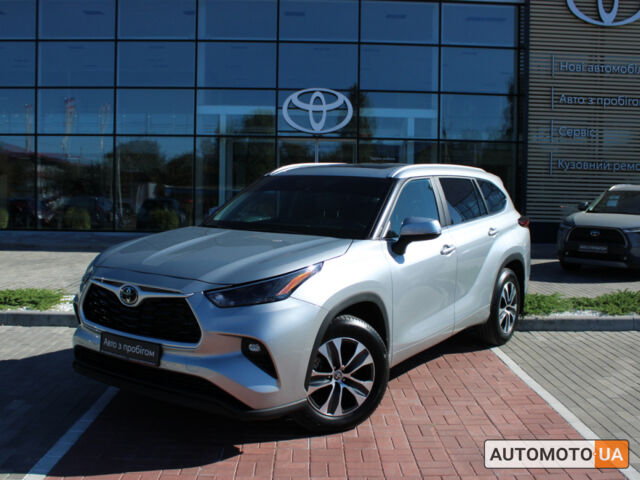 Тойота Хайлендер 2023 в Черкассах на Automoto.ua Серый Тойота Хайлендер, объемом двигателя 2.4 л и пробегом 44 тыс. км за 40185 $, фото 1 на Automoto.ua