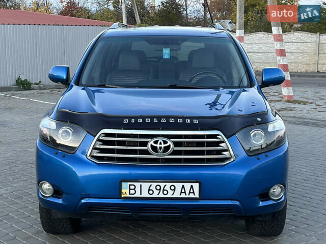 Синий Тойота Хайлендер, объемом двигателя 3.5 л и пробегом 196 тыс. км за 13000 $, фото 20 на Automoto.ua