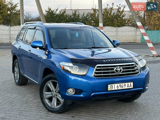 Синий Тойота Хайлендер, объемом двигателя 3.5 л и пробегом 196 тыс. км за 13000 $, фото 3 на Automoto.ua