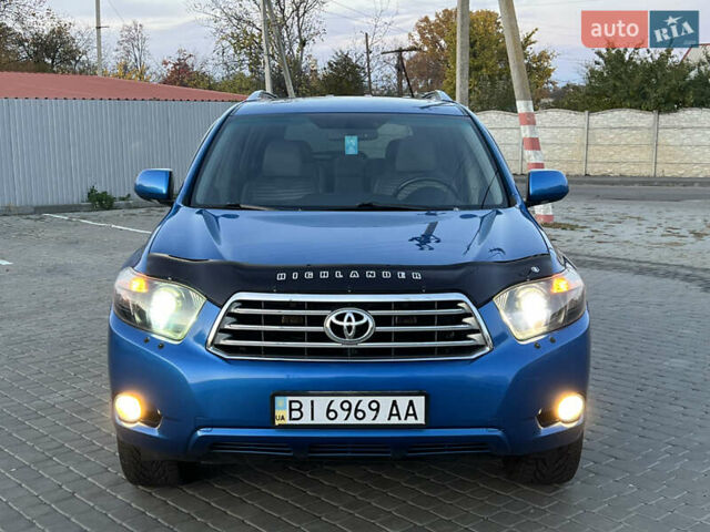 Синий Тойота Хайлендер, объемом двигателя 3.5 л и пробегом 196 тыс. км за 13000 $, фото 92 на Automoto.ua