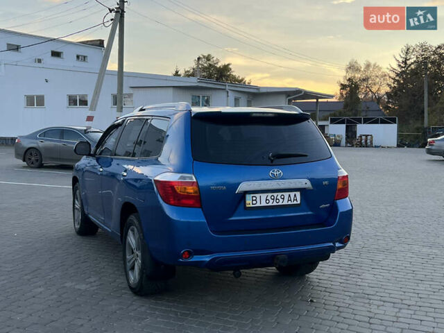 Синий Тойота Хайлендер, объемом двигателя 3.5 л и пробегом 196 тыс. км за 13000 $, фото 11 на Automoto.ua