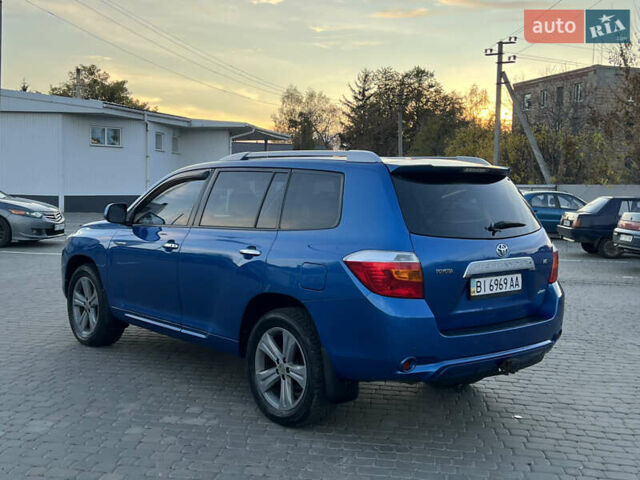 Синий Тойота Хайлендер, объемом двигателя 3.5 л и пробегом 196 тыс. км за 13000 $, фото 10 на Automoto.ua