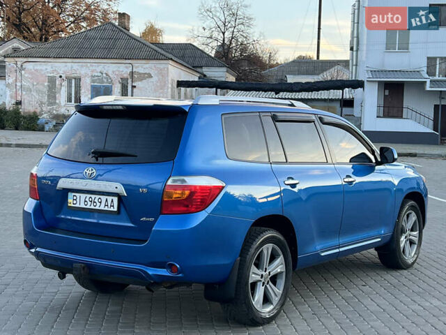Синий Тойота Хайлендер, объемом двигателя 3.5 л и пробегом 196 тыс. км за 13000 $, фото 22 на Automoto.ua