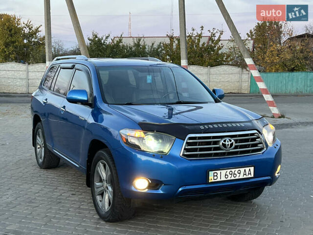 Синий Тойота Хайлендер, объемом двигателя 3.5 л и пробегом 196 тыс. км за 13000 $, фото 93 на Automoto.ua