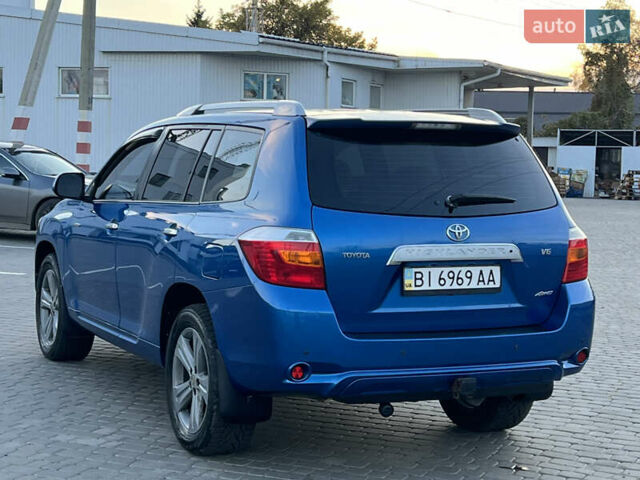 Синий Тойота Хайлендер, объемом двигателя 3.5 л и пробегом 196 тыс. км за 13000 $, фото 23 на Automoto.ua
