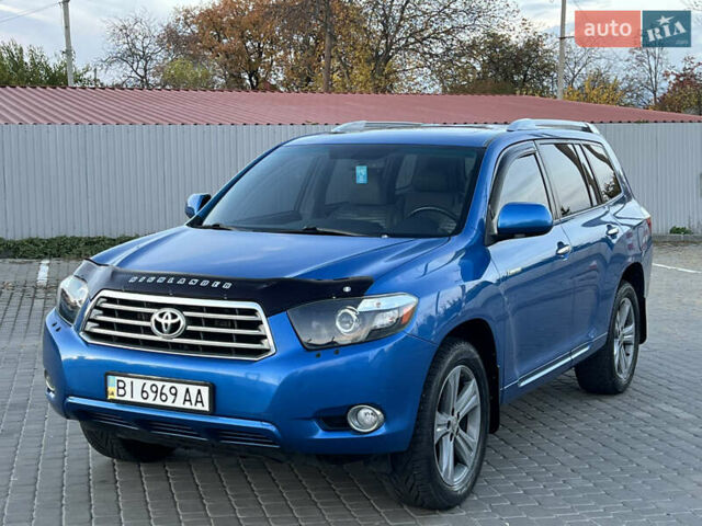 Синий Тойота Хайлендер, объемом двигателя 3.5 л и пробегом 196 тыс. км за 13000 $, фото 19 на Automoto.ua
