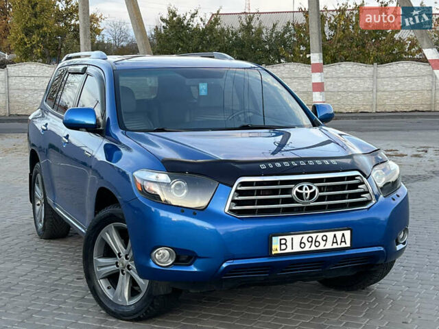 Синий Тойота Хайлендер, объемом двигателя 3.5 л и пробегом 196 тыс. км за 13000 $, фото 4 на Automoto.ua