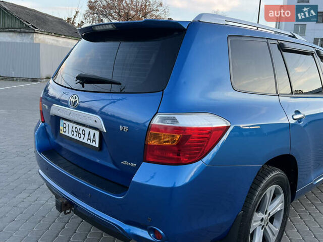Синий Тойота Хайлендер, объемом двигателя 3.5 л и пробегом 196 тыс. км за 13000 $, фото 37 на Automoto.ua
