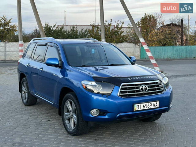 Синий Тойота Хайлендер, объемом двигателя 3.5 л и пробегом 196 тыс. км за 13000 $, фото 17 на Automoto.ua