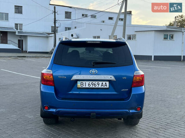 Синий Тойота Хайлендер, объемом двигателя 3.5 л и пробегом 196 тыс. км за 13000 $, фото 12 на Automoto.ua