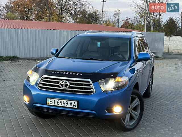 Синий Тойота Хайлендер, объемом двигателя 3.5 л и пробегом 196 тыс. км за 13000 $, фото 98 на Automoto.ua