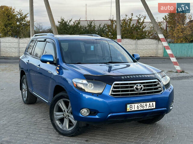Синий Тойота Хайлендер, объемом двигателя 3.5 л и пробегом 196 тыс. км за 13000 $, фото 2 на Automoto.ua