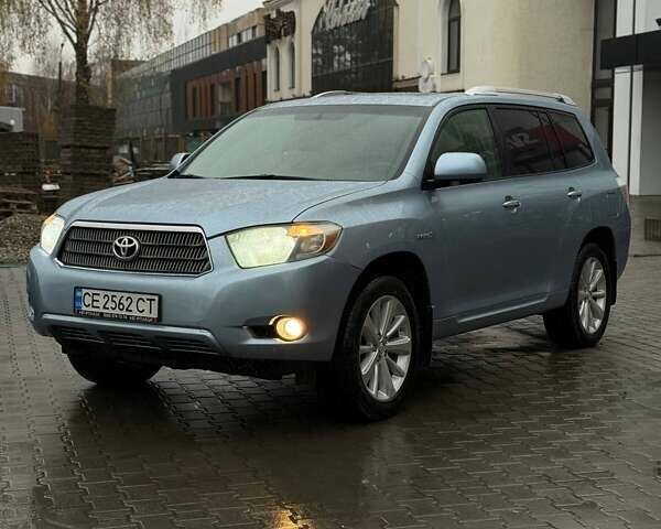 Синий Тойота Хайлендер, объемом двигателя 3.3 л и пробегом 353 тыс. км за 18900 $, фото 3 на Automoto.ua