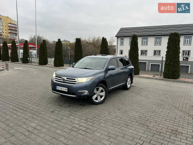Синій Тойота Хайлендер, об'ємом двигуна 3.5 л та пробігом 174 тис. км за 14500 $, фото 1 на Automoto.ua