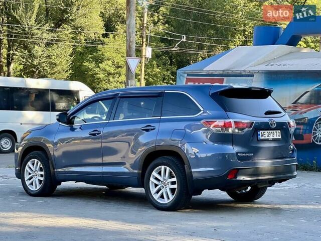 Синий Тойота Хайлендер, объемом двигателя 3.55 л и пробегом 127 тыс. км за 20700 $, фото 15 на Automoto.ua