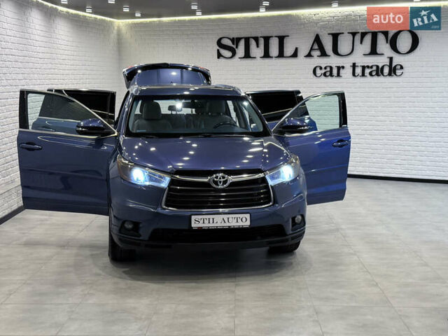 Синий Тойота Хайлендер, объемом двигателя 3.46 л и пробегом 77 тыс. км за 26000 $, фото 14 на Automoto.ua