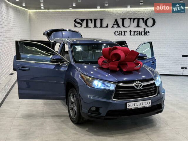 Синий Тойота Хайлендер, объемом двигателя 3.46 л и пробегом 77 тыс. км за 26000 $, фото 12 на Automoto.ua