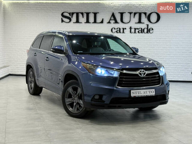 Синий Тойота Хайлендер, объемом двигателя 3.46 л и пробегом 77 тыс. км за 26000 $, фото 63 на Automoto.ua