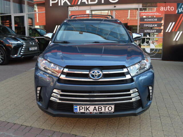 Синий Тойота Хайлендер, объемом двигателя 3.5 л и пробегом 101 тыс. км за 29900 $, фото 5 на Automoto.ua