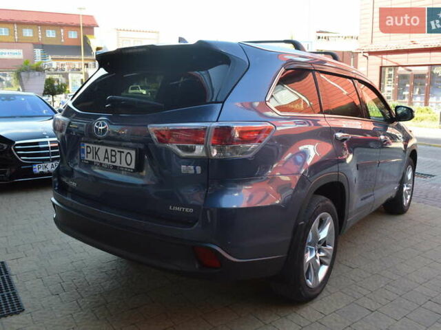 Синий Тойота Хайлендер, объемом двигателя 3.5 л и пробегом 101 тыс. км за 29900 $, фото 2 на Automoto.ua