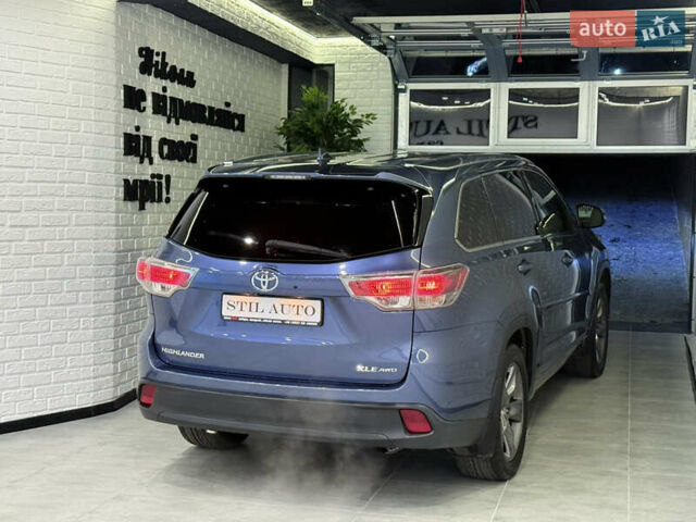 Синий Тойота Хайлендер, объемом двигателя 3.46 л и пробегом 77 тыс. км за 26000 $, фото 25 на Automoto.ua