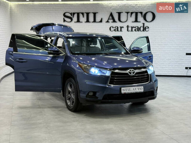 Синий Тойота Хайлендер, объемом двигателя 3.46 л и пробегом 77 тыс. км за 26000 $, фото 64 на Automoto.ua