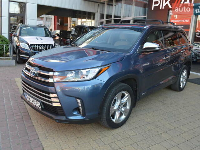 Синий Тойота Хайлендер, объемом двигателя 3.5 л и пробегом 101 тыс. км за 29900 $, фото 1 на Automoto.ua