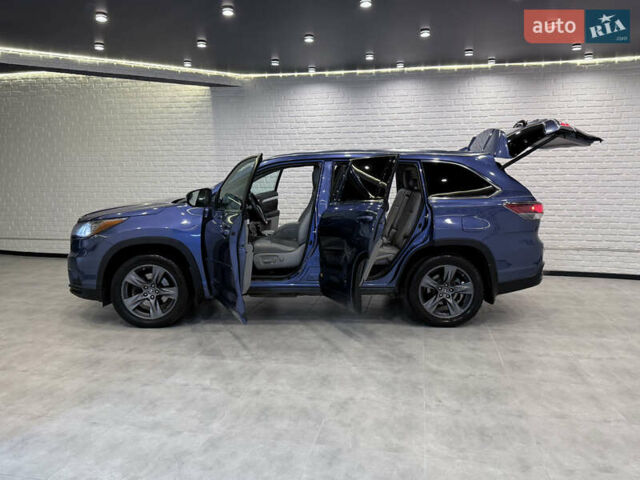 Синий Тойота Хайлендер, объемом двигателя 3.46 л и пробегом 77 тыс. км за 26000 $, фото 16 на Automoto.ua