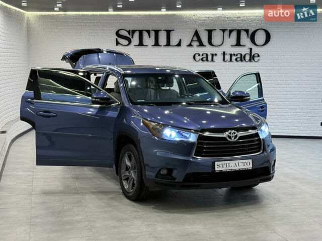 Синий Тойота Хайлендер, объемом двигателя 3.46 л и пробегом 77 тыс. км за 26000 $, фото 13 на Automoto.ua