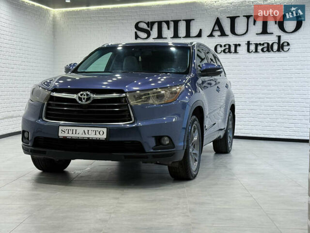 Синий Тойота Хайлендер, объемом двигателя 3.46 л и пробегом 77 тыс. км за 26000 $, фото 24 на Automoto.ua