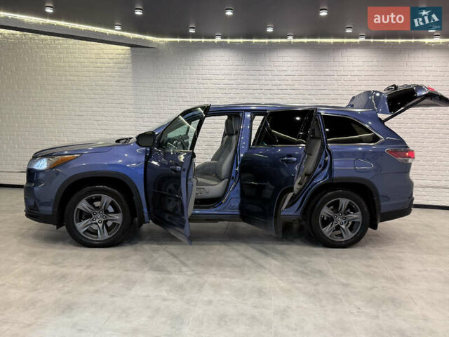 Синий Тойота Хайлендер, объемом двигателя 3.46 л и пробегом 77 тыс. км за 26000 $, фото 15 на Automoto.ua