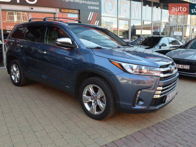 Синий Тойота Хайлендер, объемом двигателя 3.5 л и пробегом 101 тыс. км за 29900 $, фото 7 на Automoto.ua